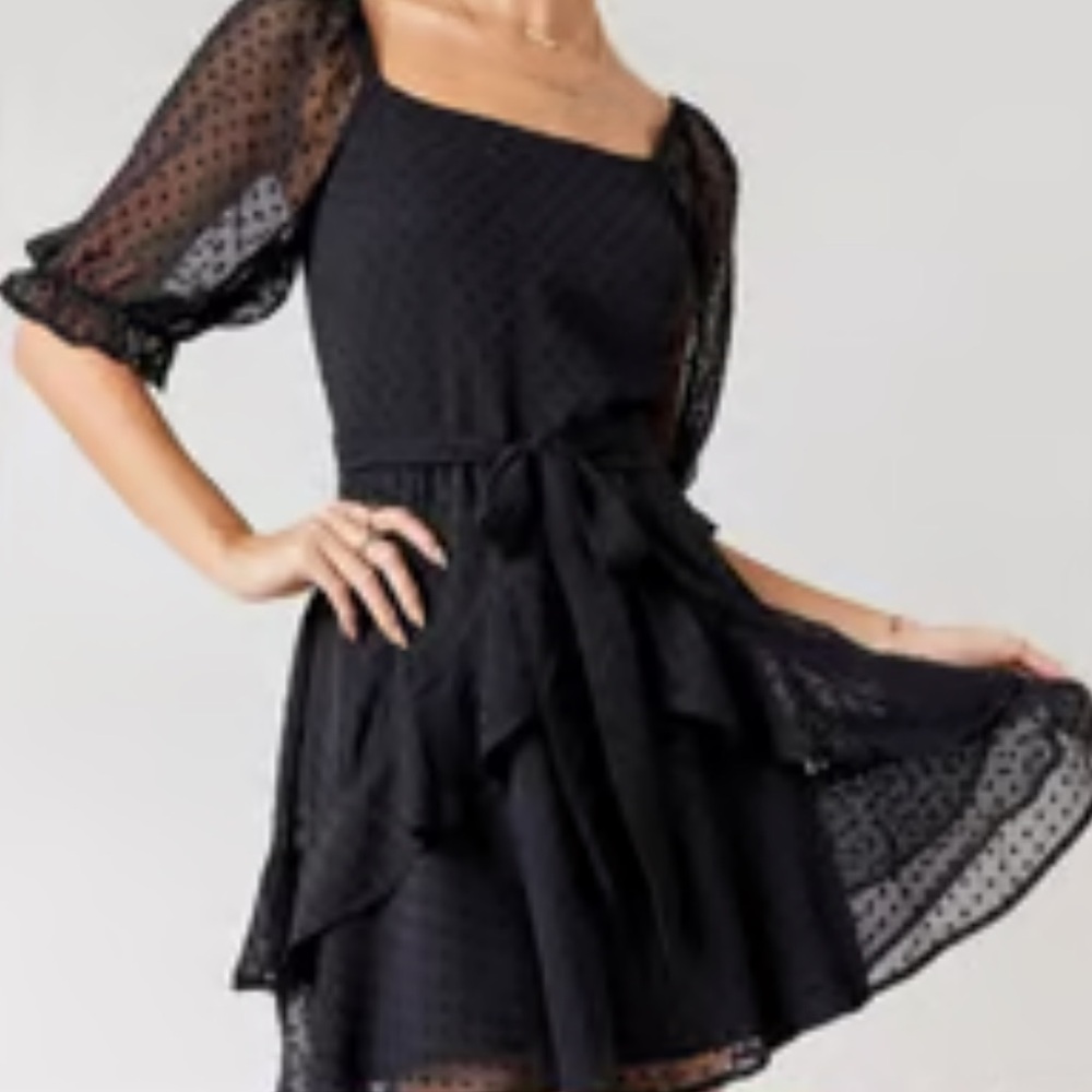 Black Francesca’s dress